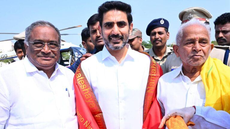 Nara Lokesh Humility