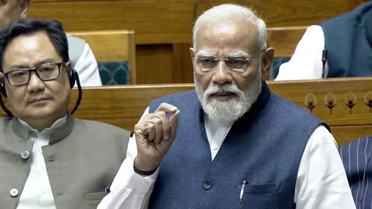 Narendra Modi delimitation speech