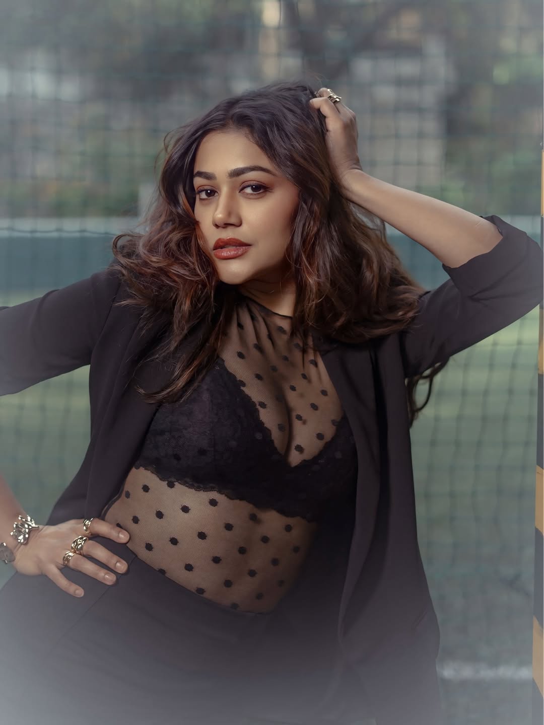 Payal Radhakrishna Striking Poses In Boss Formals