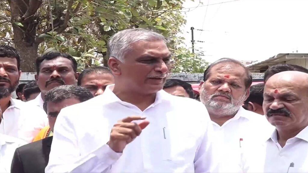 Phone Tapping Row: Harish Rao Targets Congress Govt