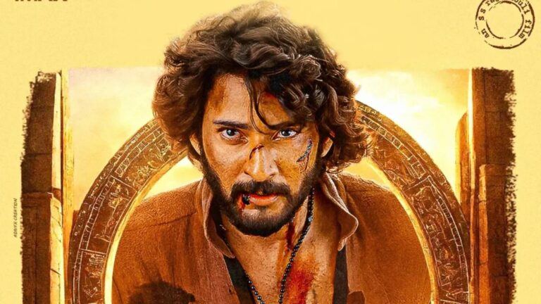 Rajamouli Mahesh Babu Varanasi film still
