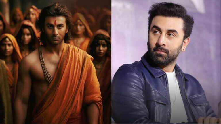 Ranbir Kapoor as Lord Rama look