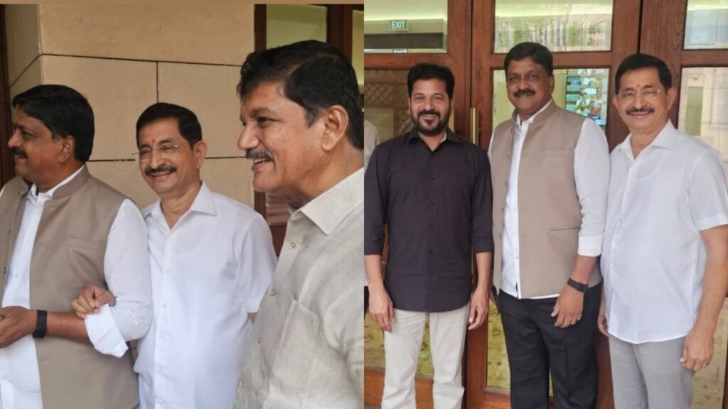 Revanth Reddy meeting TDP leaders 1