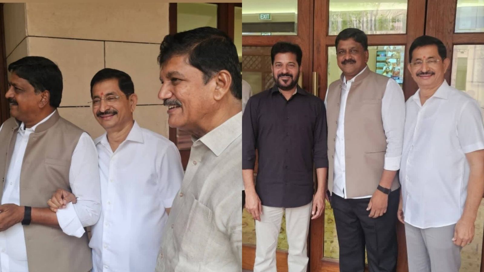 Revanth Reddy meeting TDP leaders 1