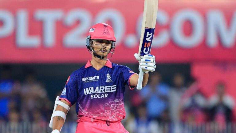 RR vs MI Jaiswal innings highlights