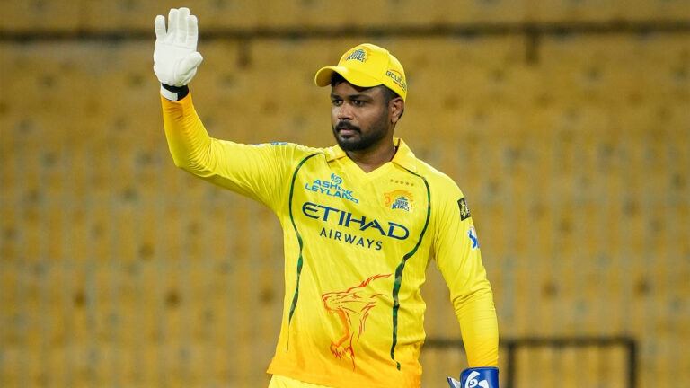 Sanju Samson CSK fan reaction