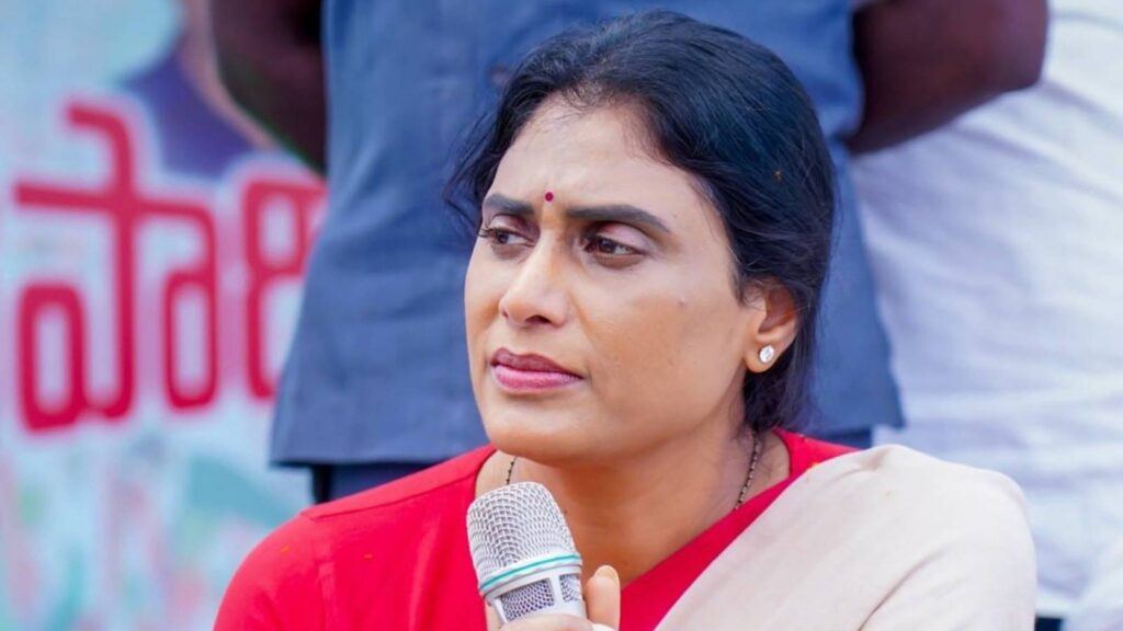 Sharmila criticises Jagan politics