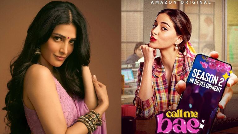 Shruti Haasan Call Me Bae 2 role
