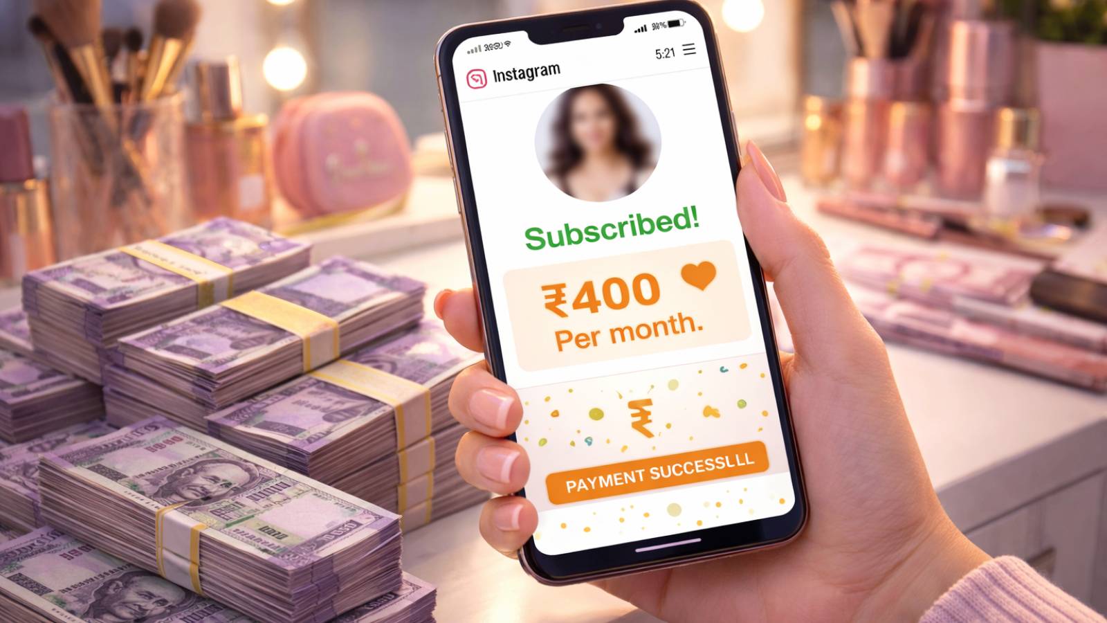 Social media subscription trend India