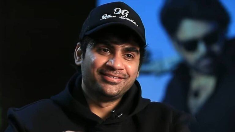 Sujeeth on OG film set