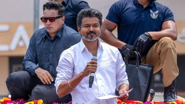 Thalapathy Vijay political campaign Tamil Nadu