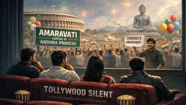 Tollywood silent on Amaravati issue