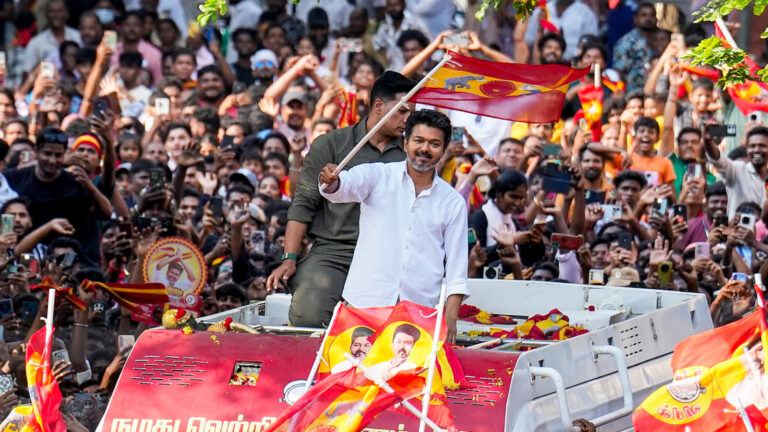 Vijay rally speech controversy