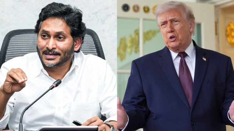 YS Jagan and Donald Trump comparison on Amaravati and political strategies