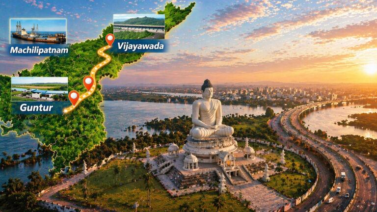 YS Jagan Mavignan strategy and Amaravati development under Chandrababu Naidu