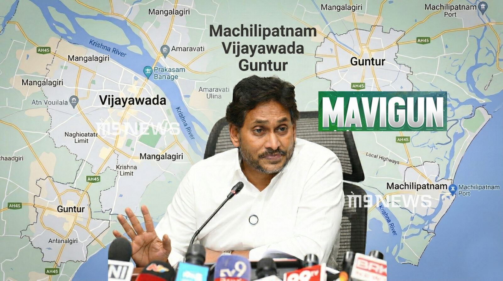 MA-VI-GUN: YSRCP Cadre in Krishna–Guntur Losing Their Minds