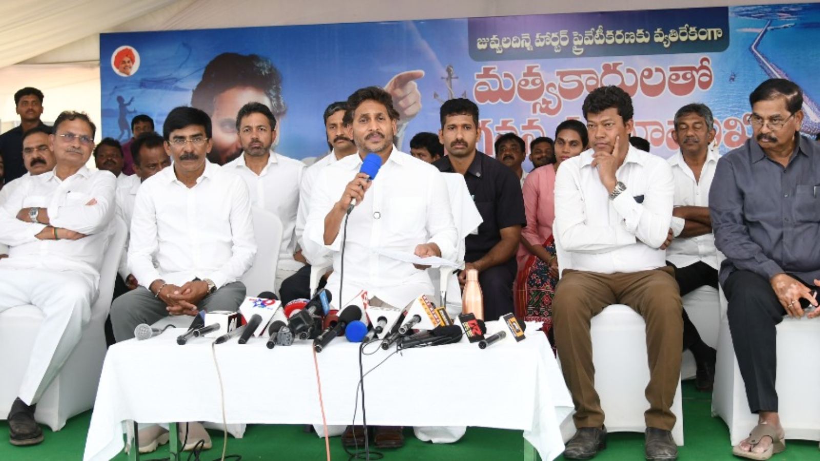 YSRCP leader YS Jagan Mohan Reddy discussing election strategy and challenges