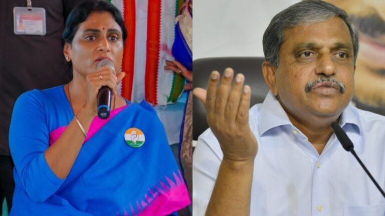 YSRCP leaders and YS Sharmila exchanging sharp political criticism in Andhra Pradesh