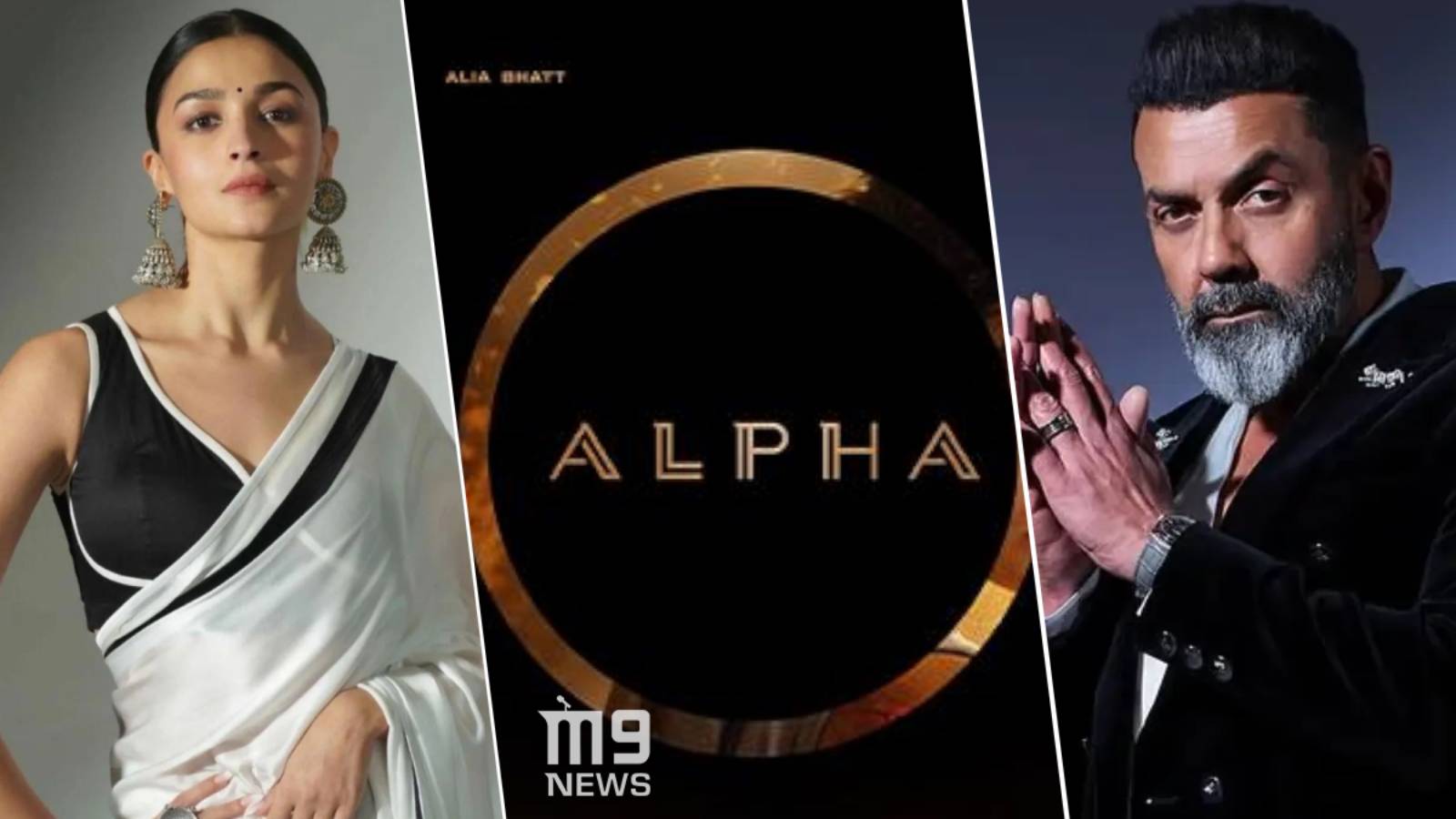 Alia Bhatt and Bobby Deol in Alpha