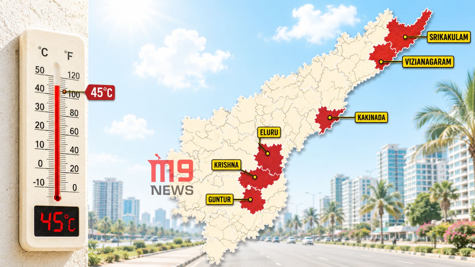 Andhra Pradesh severe heatwave alert