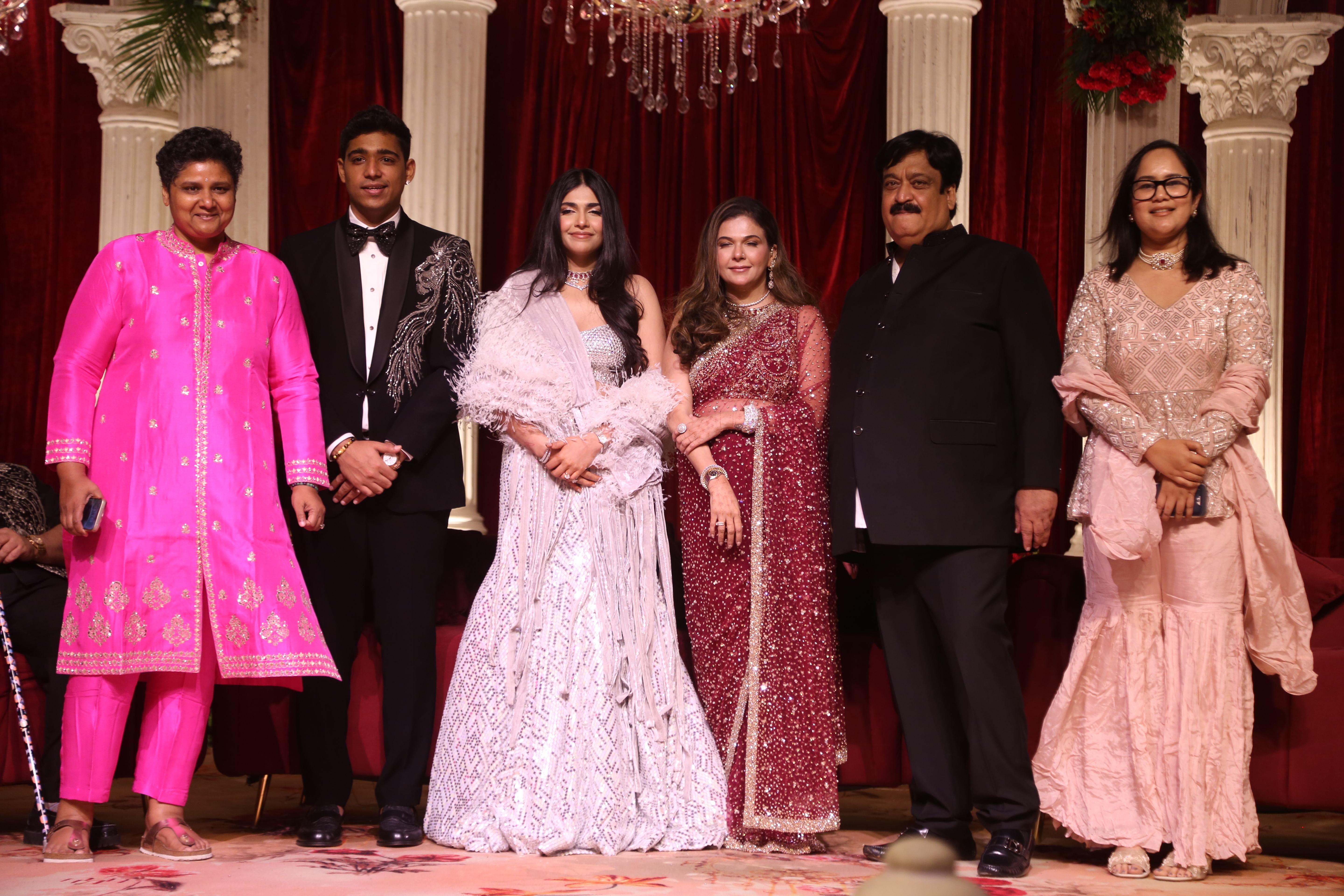 Pics: Asian Suniel’s Daughter Wedding Reception