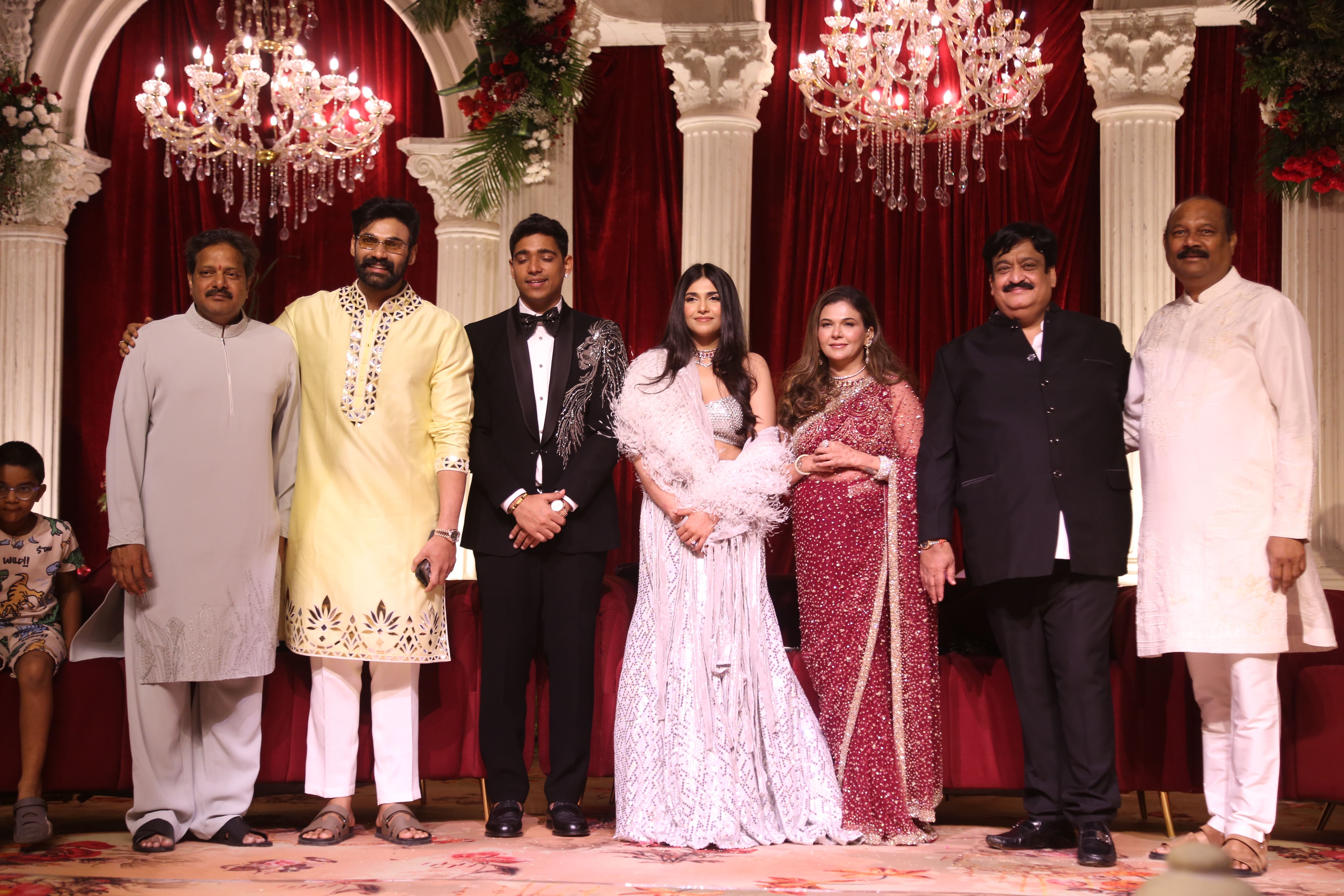 Pics: Asian Suniel’s Daughter Wedding Reception