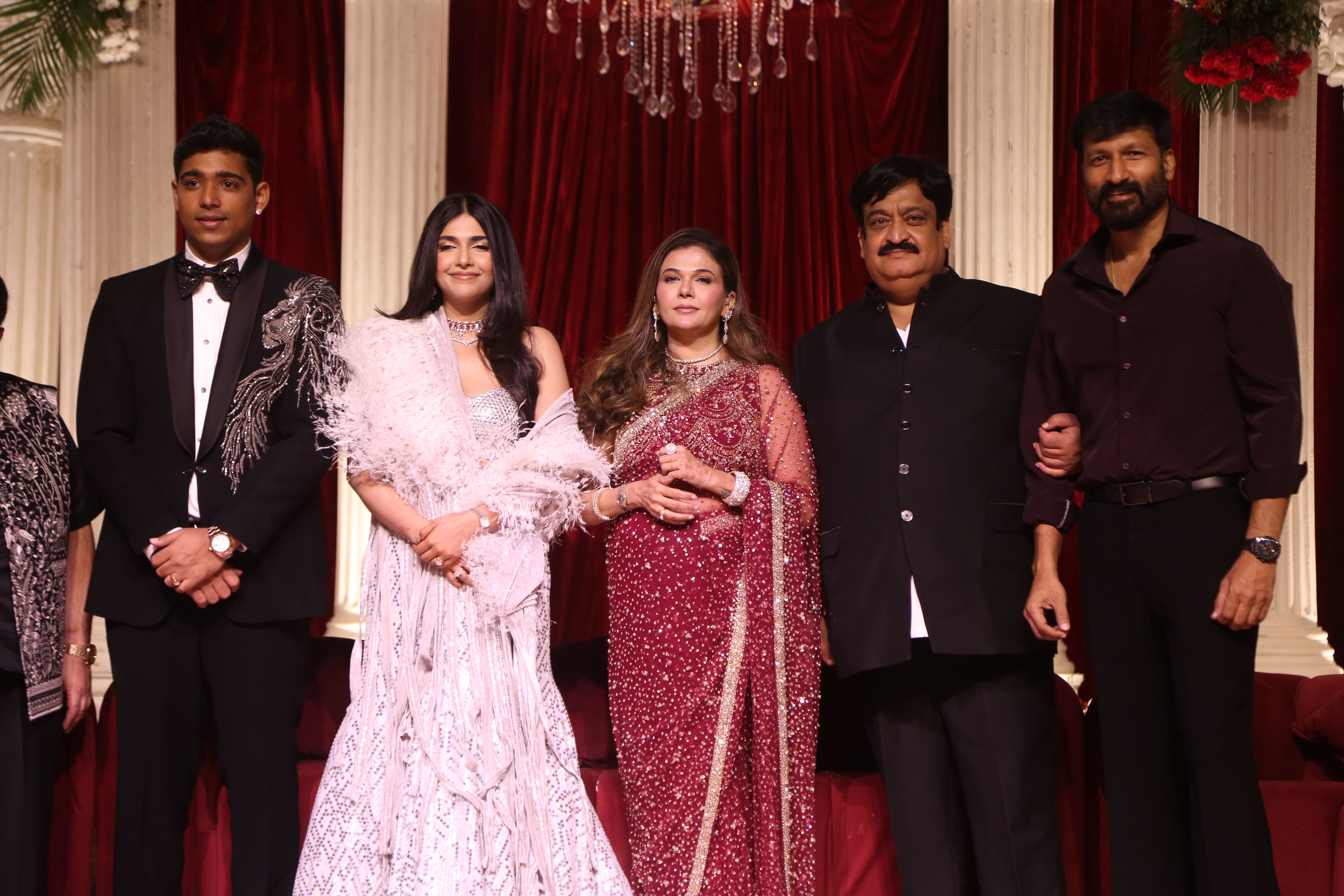 Pics: Asian Suniel’s Daughter Wedding Reception