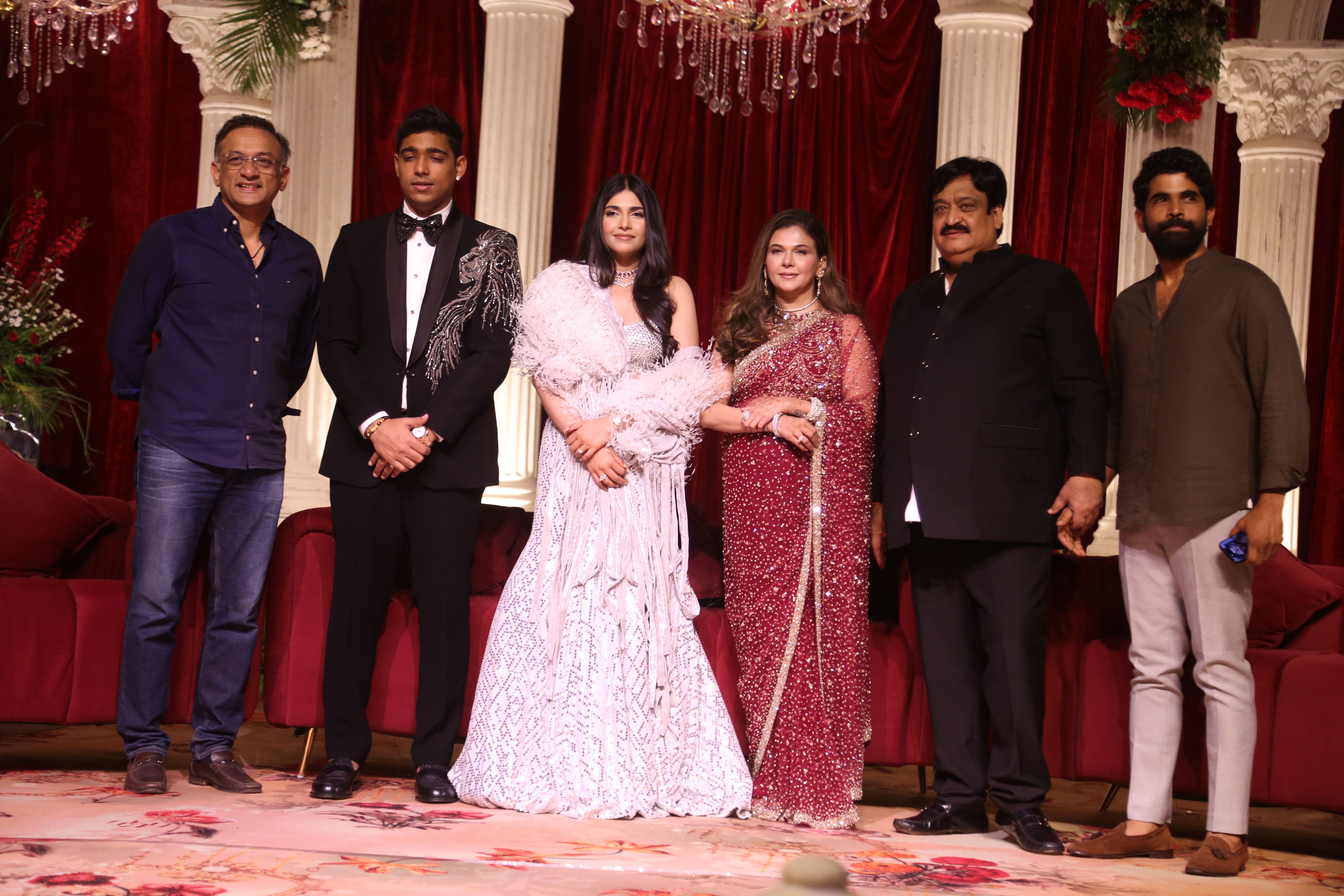 Pics: Asian Suniel’s Daughter Wedding Reception