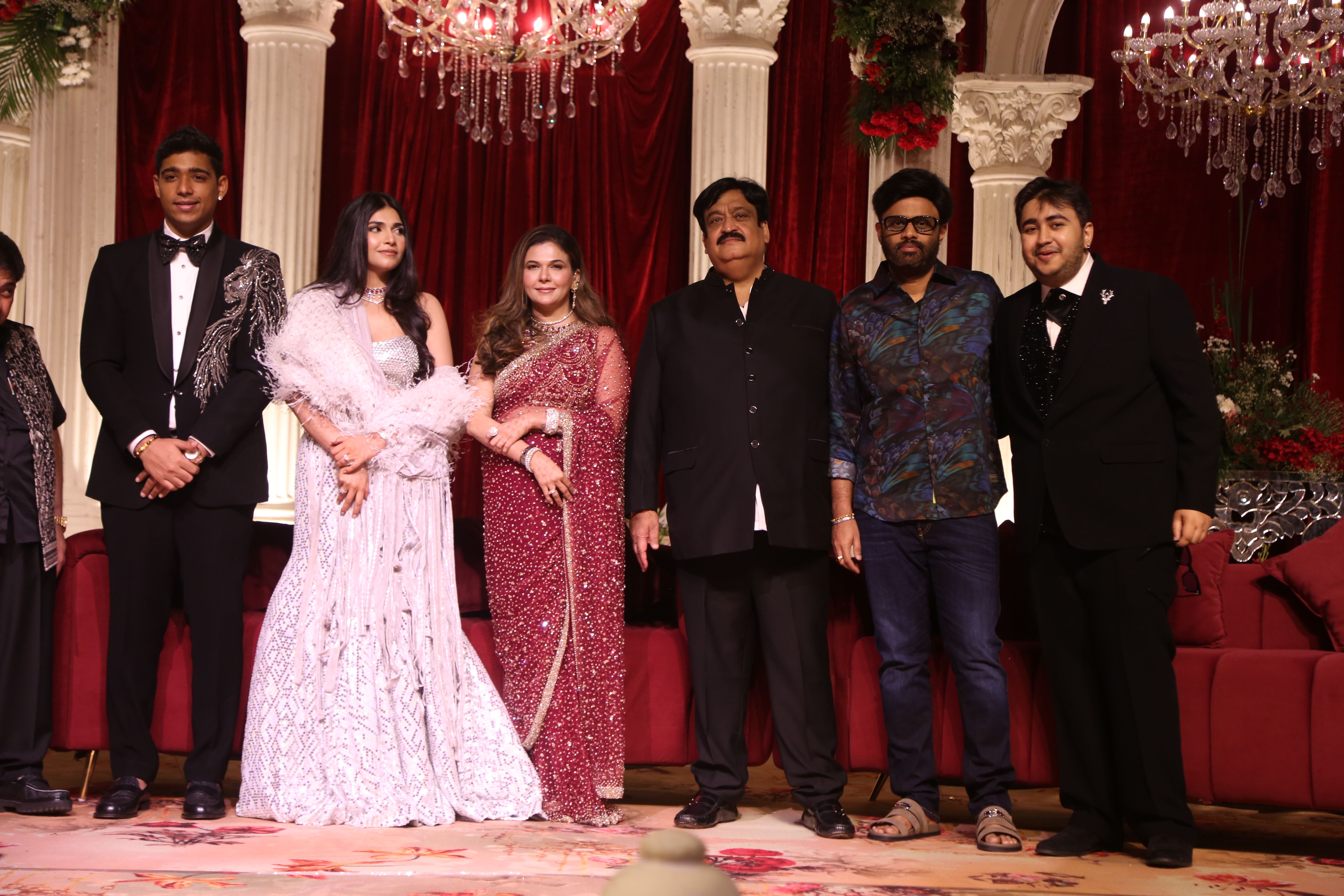 Pics: Asian Suniel’s Daughter Wedding Reception