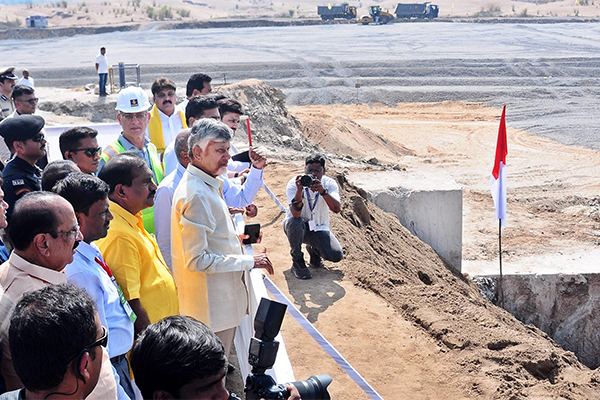 Polavaram project construction progress 2026