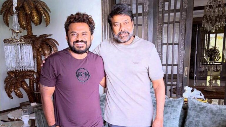 Chiranjeevi meets Tharun Moorthy