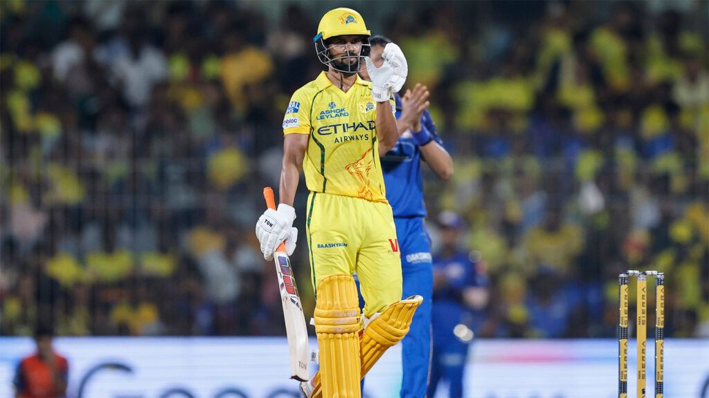 CSK vs MI IPL 2026 match action