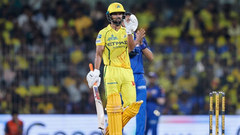CSK vs MI IPL 2026 match action