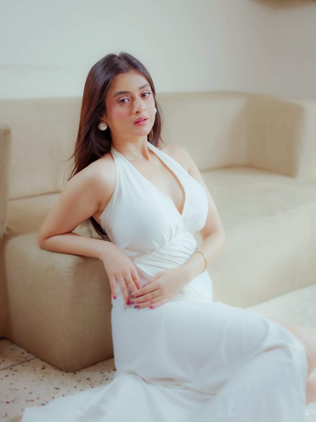 Darshana Banik Striking Bold Side Profile Portrait