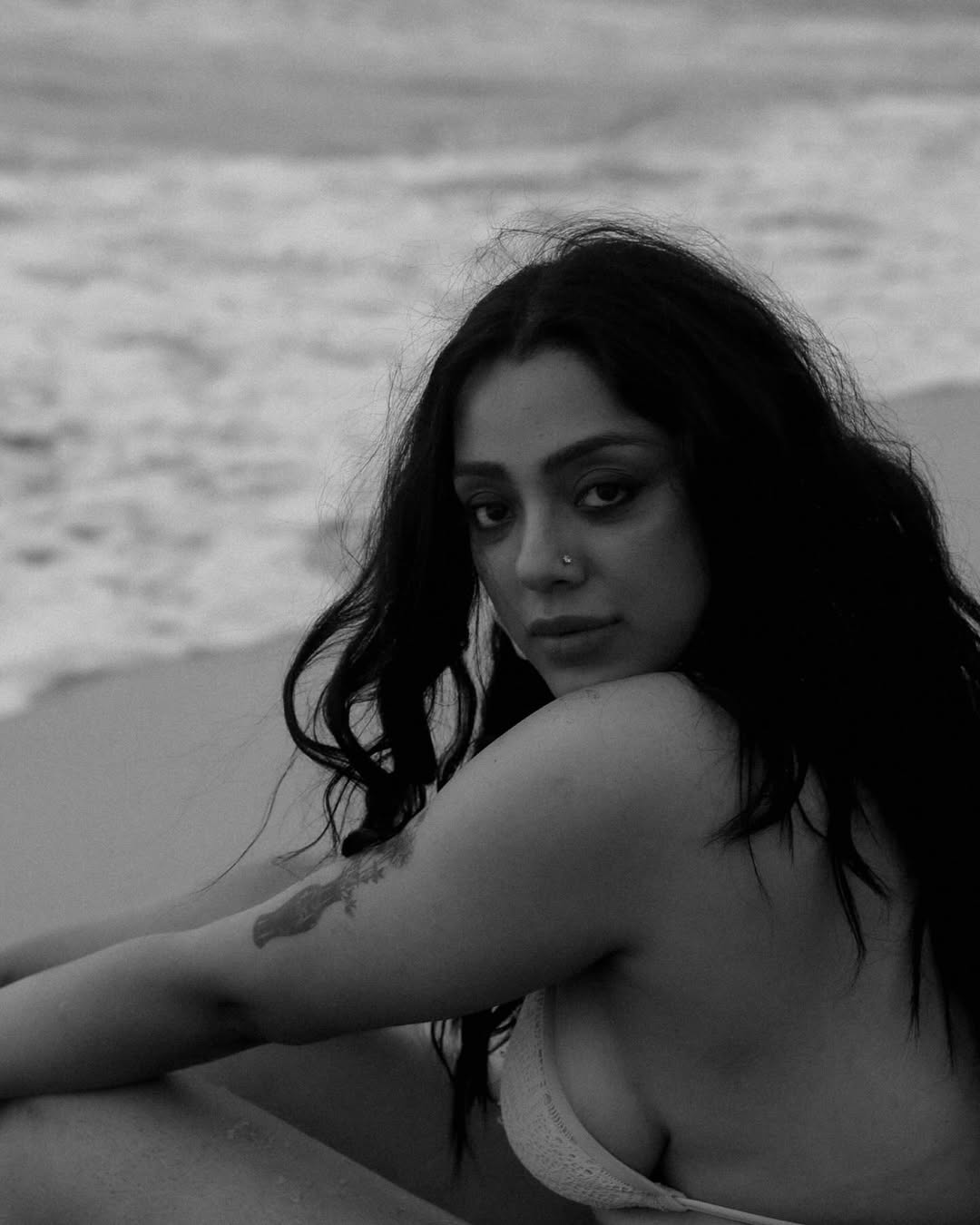 Deviyani Sharma Edgy Look In Beach Photoshoot