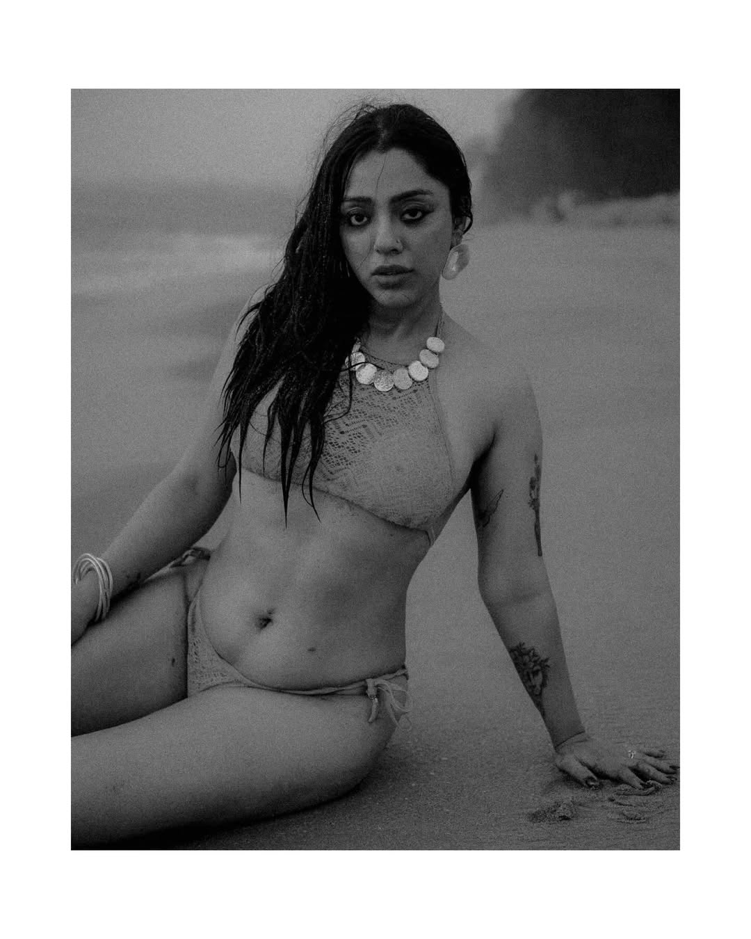 Deviyani Sharma Confident Pose In Pink Bikini