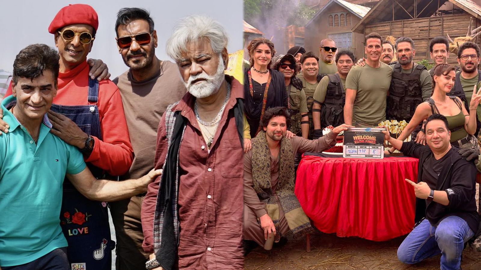 Dhamaal 4 and Welcome to the Jungle posters