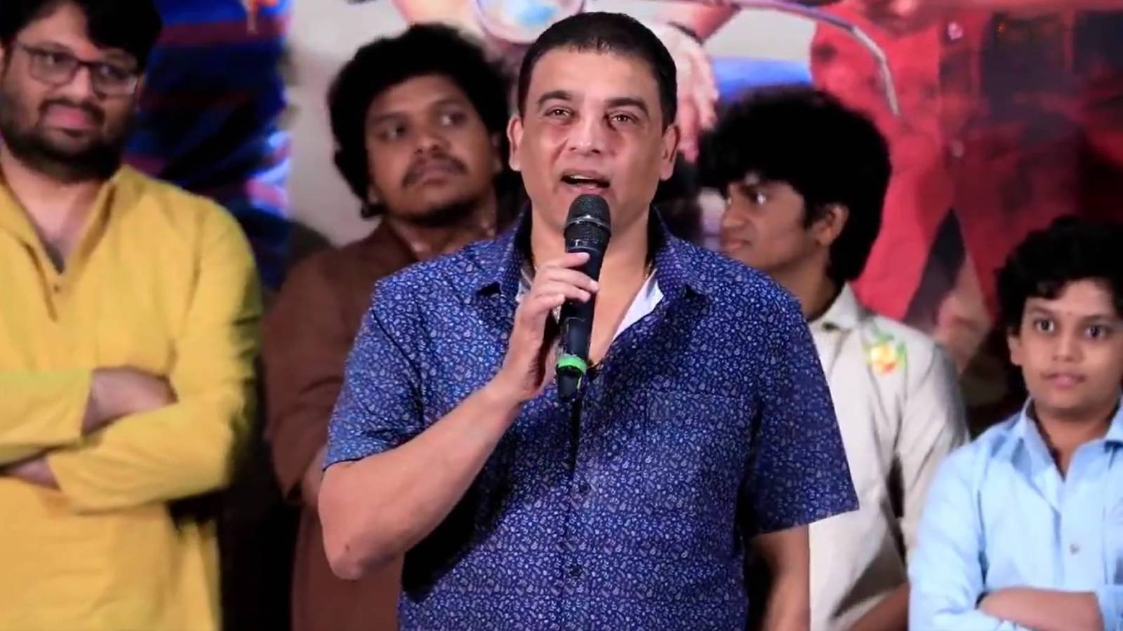 Dil Raju speaking at film event