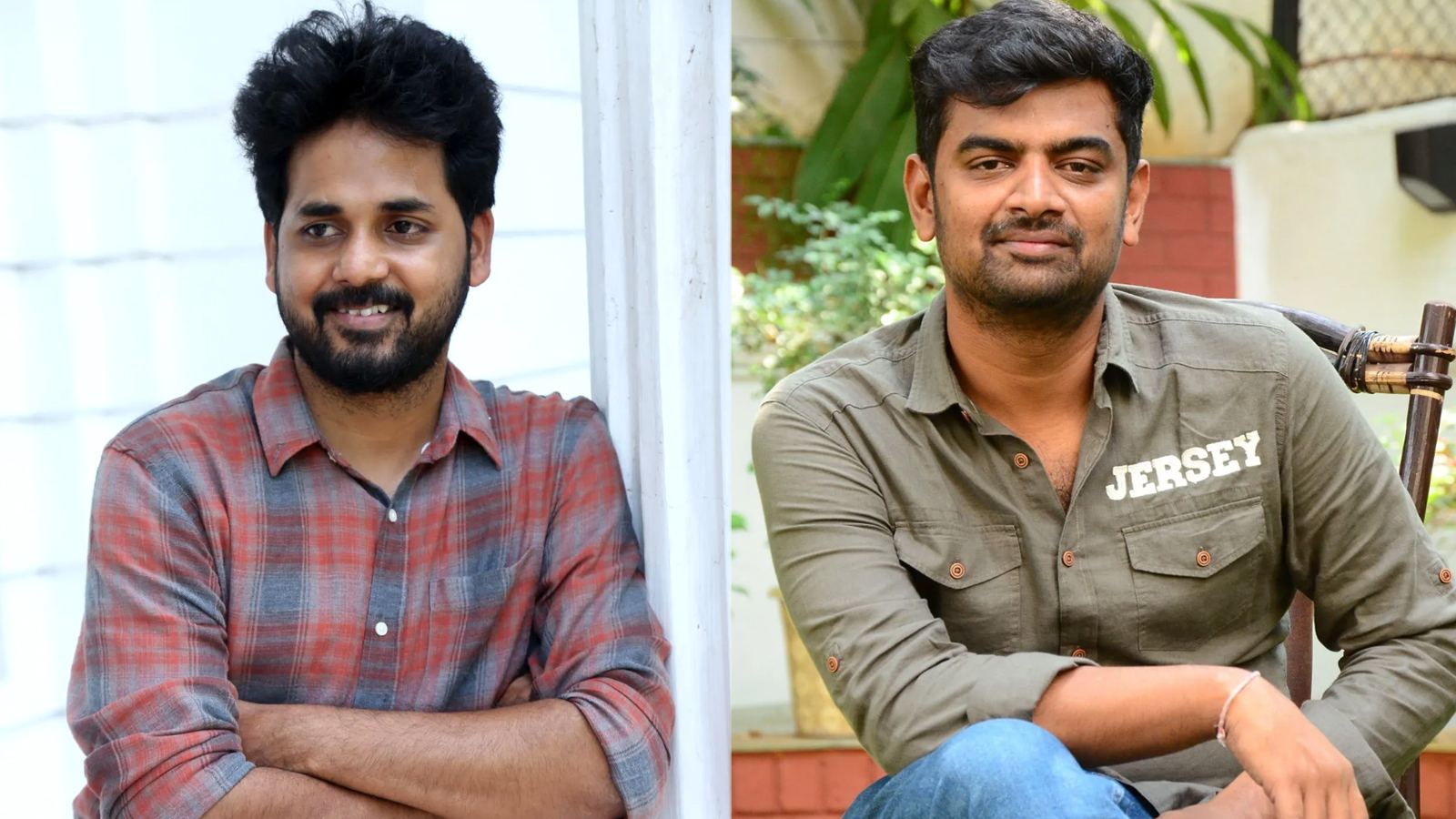 Nani with directors Vivek and Gautham
