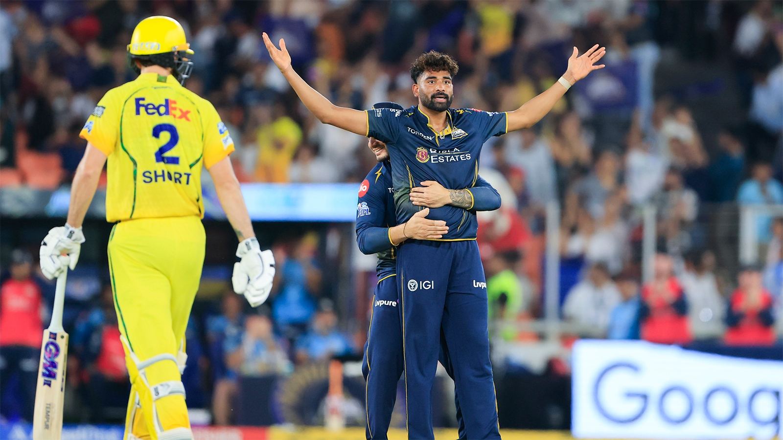 Gujarat Titans dominate CSK IPL match