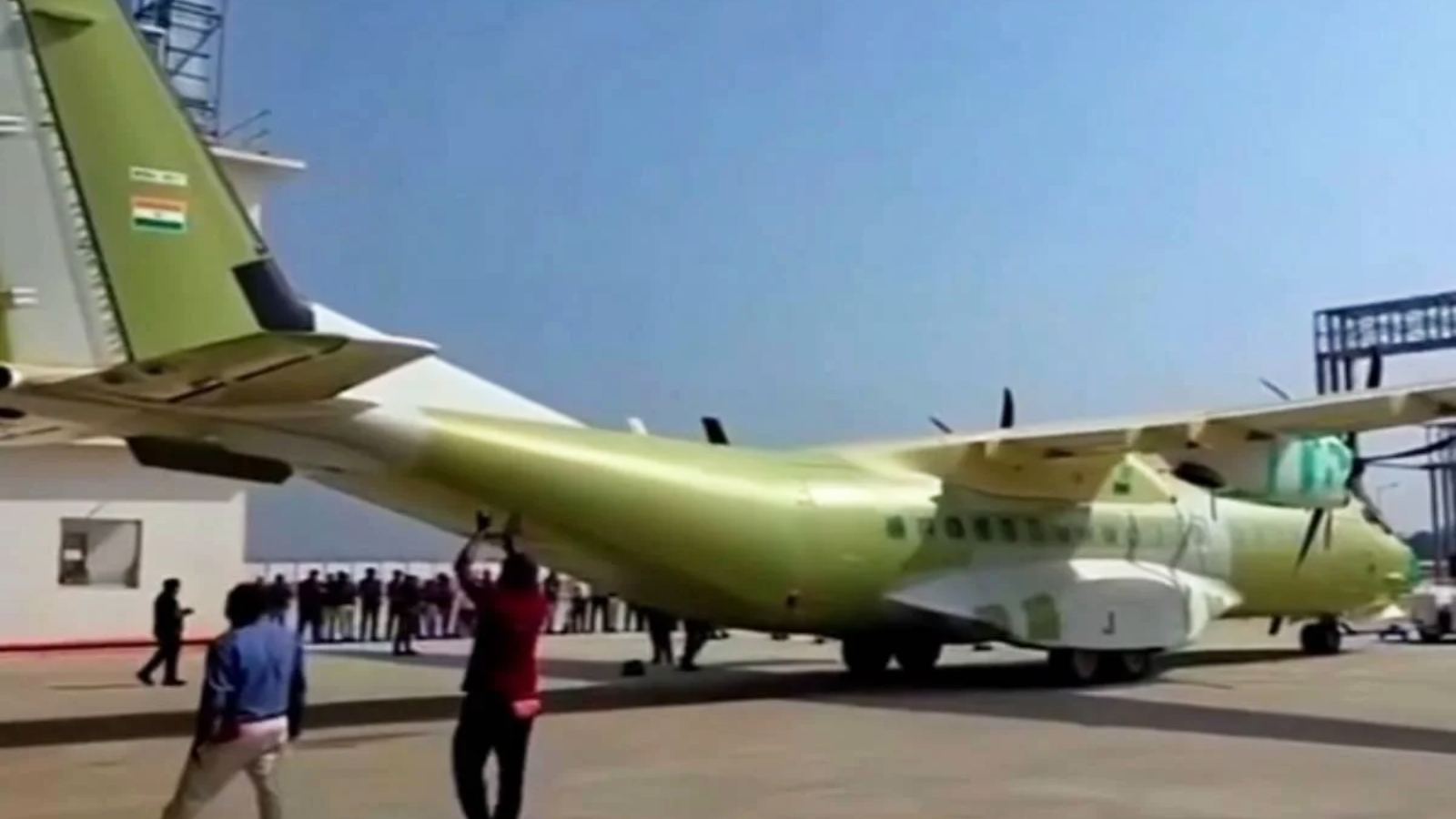 India’s first C295 transport aircraft manufactured at Tata-Airbus facility in Vadodara under Make in India initiative