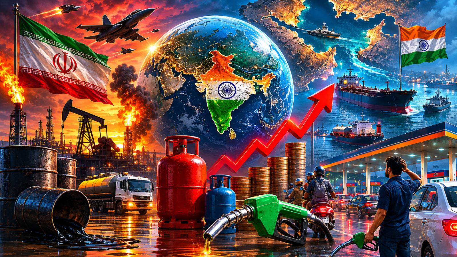 Iran War Impact Triggers Fuel and Gas Crisis in India