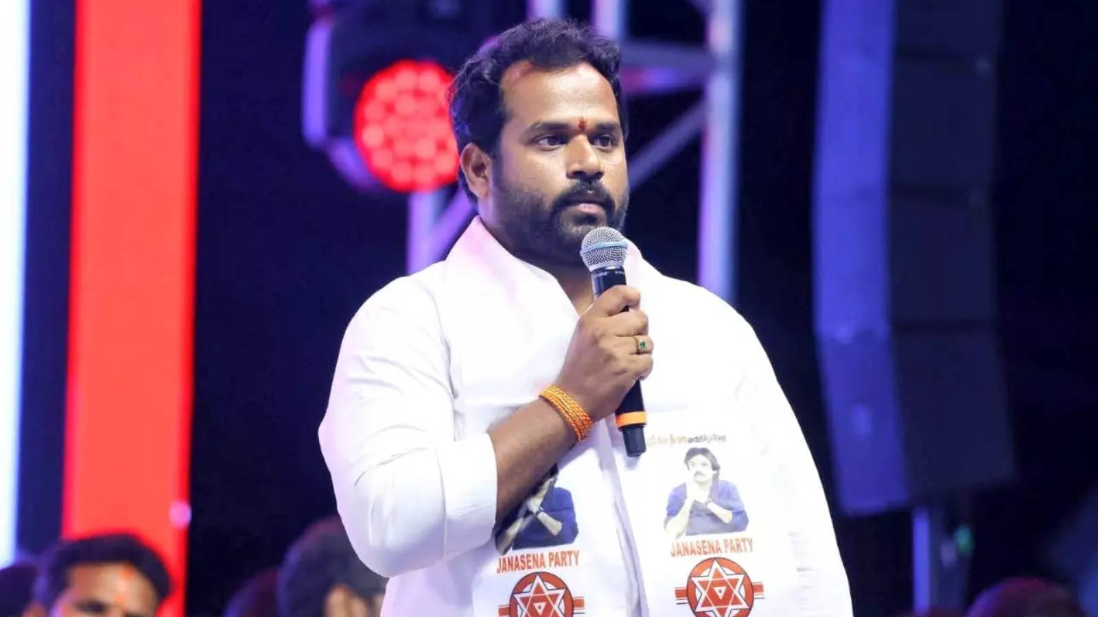 Janasena MLA Arava Sridhar Resigns as Govt Whip