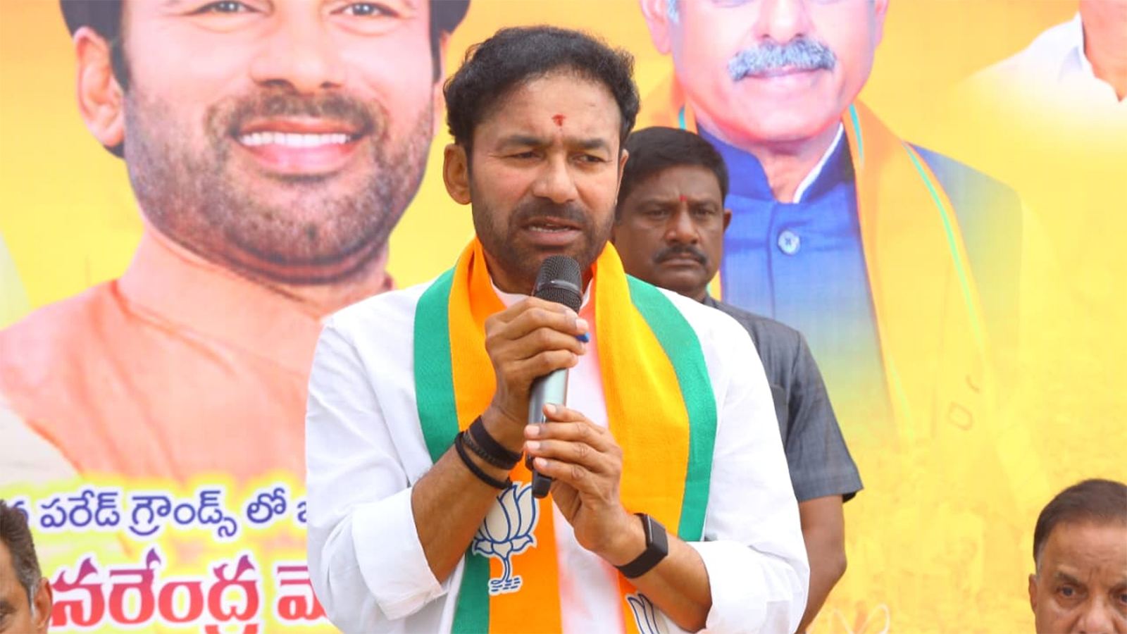 Kishan Reddy on illegal voters issue