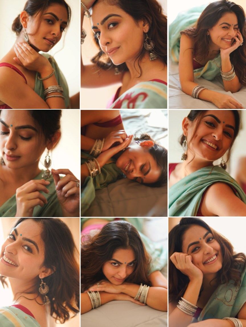 Maira Doshi Grid Collage Of Cute Expressions Pic