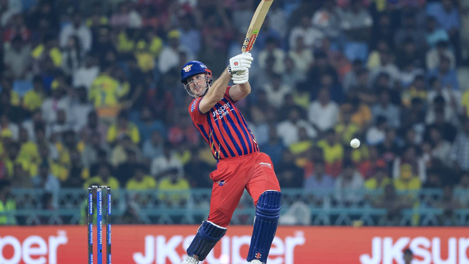 Mitchell Marsh batting against CSK in IPL 2026
