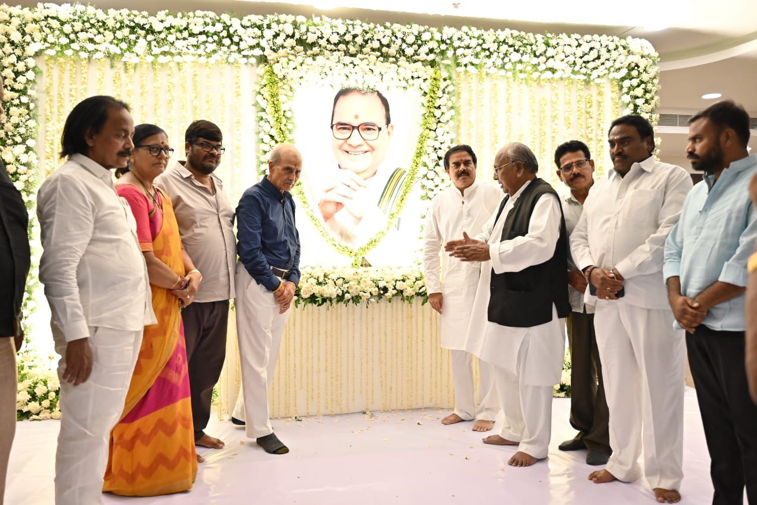Pics: Nadendla Bhaskar Rao 10th Day Rituals in Hyd