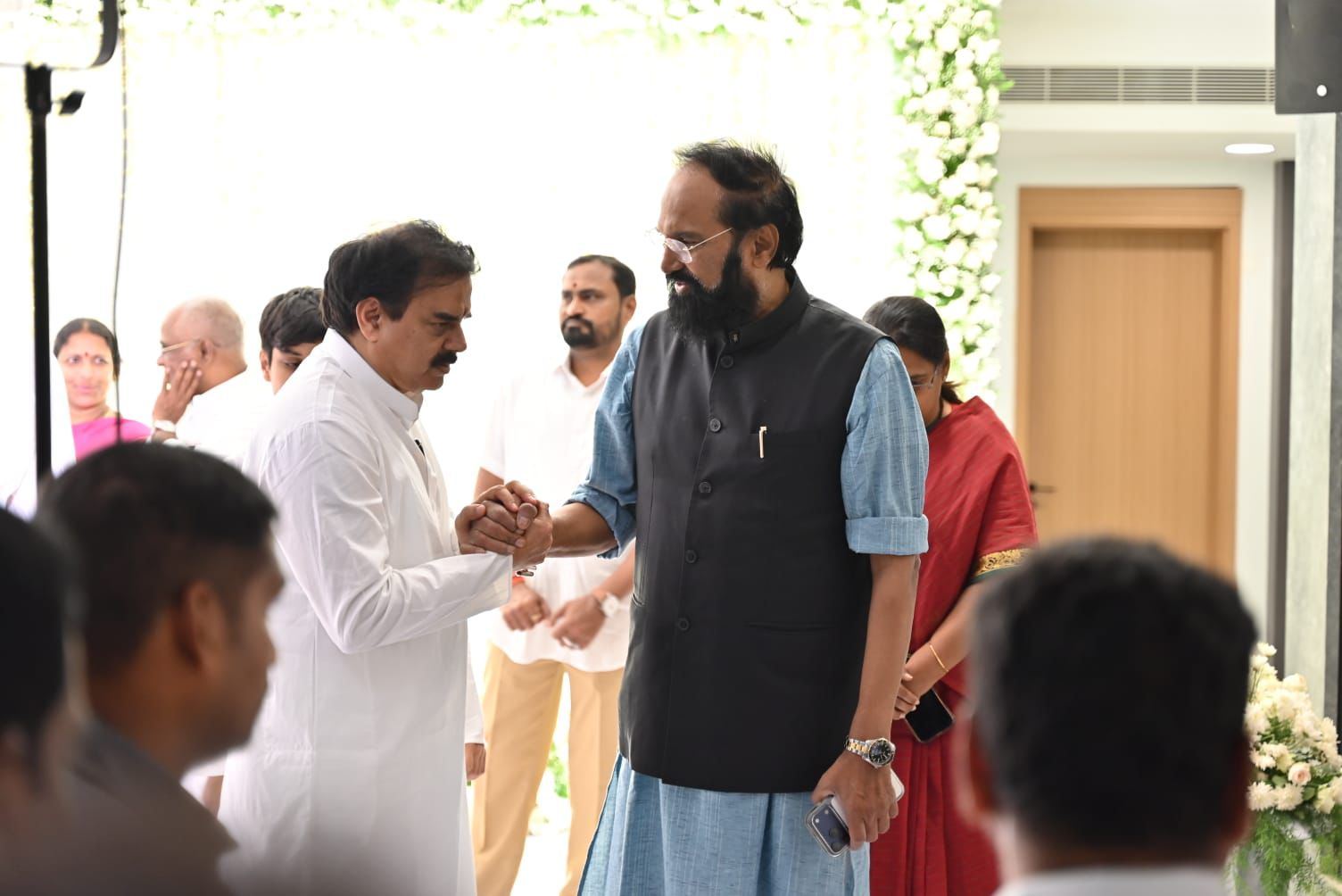 Pics: Nadendla Bhaskar Rao 10th Day Rituals in Hyd