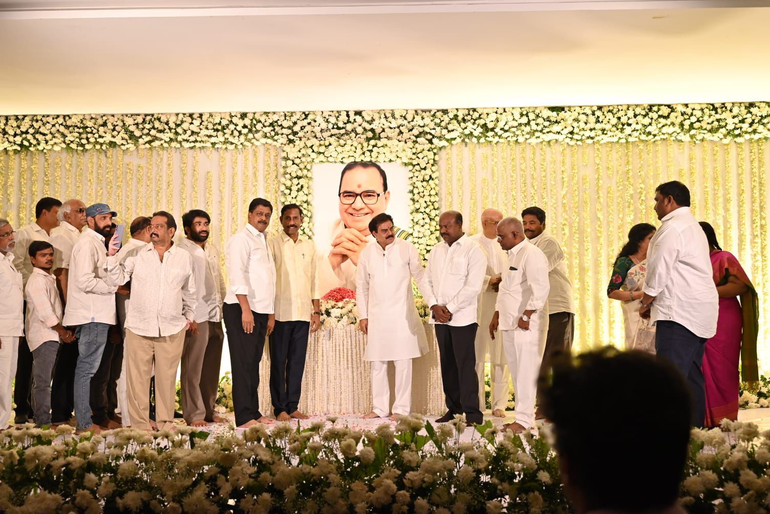 Pics: Nadendla Bhaskar Rao 10th Day Rituals in Hyd