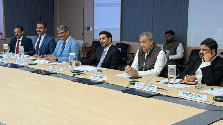 Nara Lokesh Singapore visit